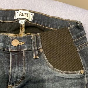 PAIGE skinny maternity jeans